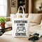 Everything Is Under Control Gamer Tote Bag, Funny Video Game Controller Gift Shopper